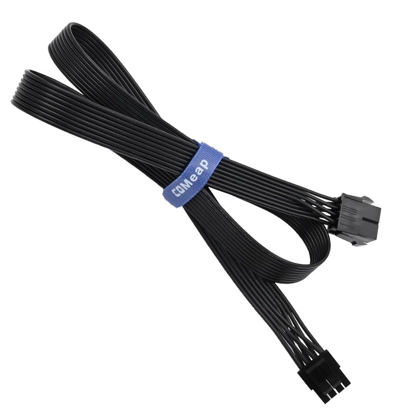 COMeap CPU 8 Pin Extension Cable CPU 8-Pin Female to 8 (4+4) Pin Male EPS 12V Extension for Motherboard (Not PCIe VGA) 33 inch (84 cm) - Image 1